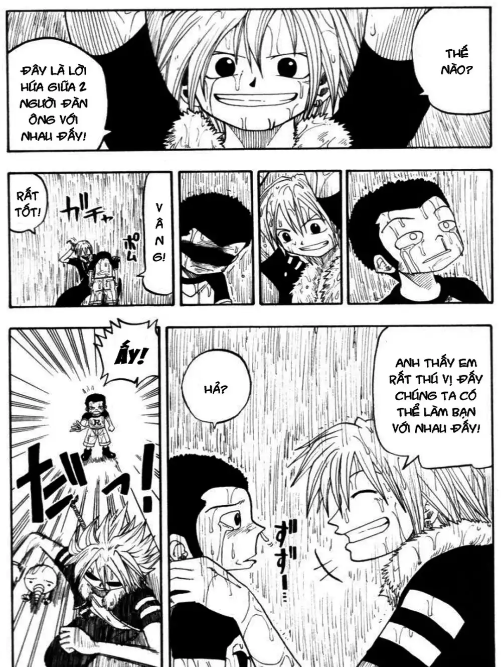 Truyện Tranh Thánh Thạch Rave - Rave Master trang 8