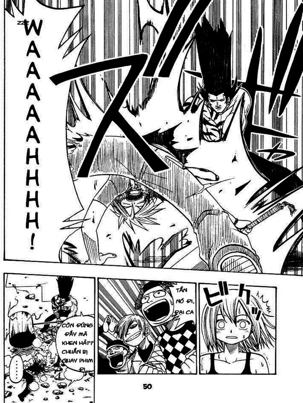 Truyện Tranh Thánh Thạch Rave - Rave Master trang 8