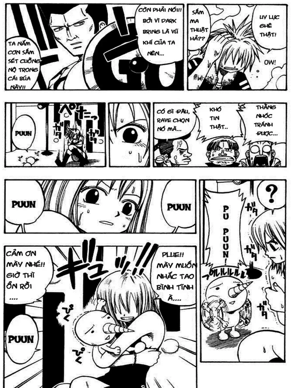 Truyện Tranh Thánh Thạch Rave - Rave Master trang 8