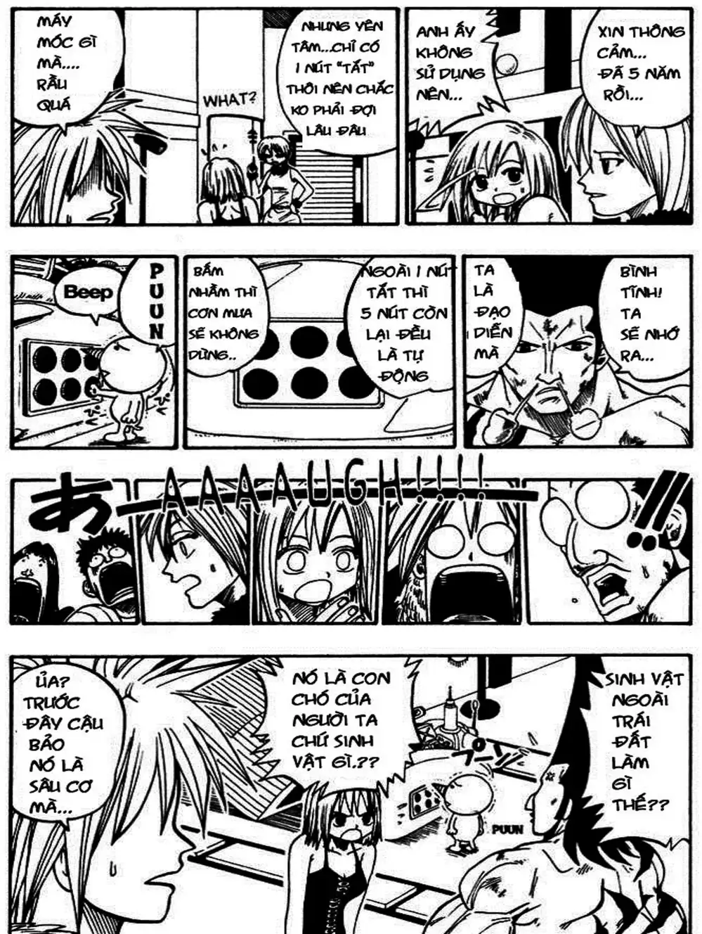 Truyện Tranh Thánh Thạch Rave - Rave Master trang 8