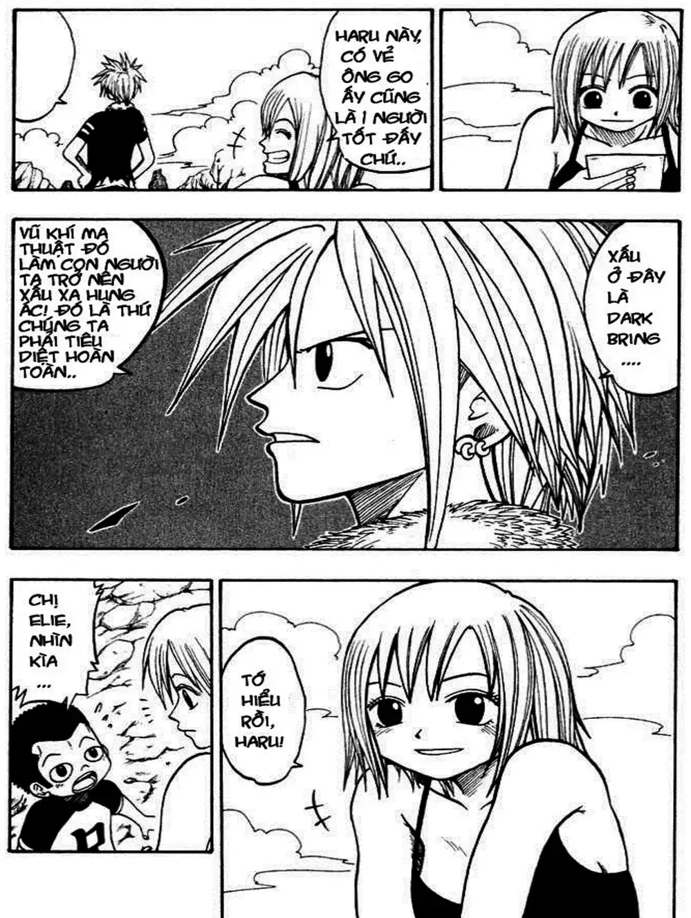 Truyện Tranh Thánh Thạch Rave - Rave Master trang 8