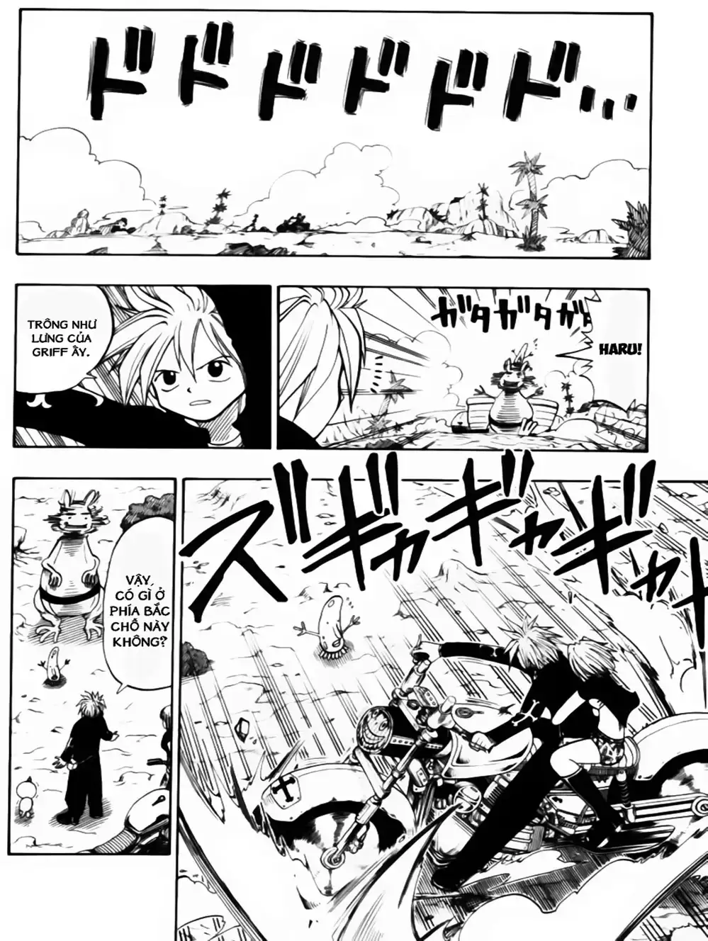 Truyện Tranh Thánh Thạch Rave - Rave Master trang 8