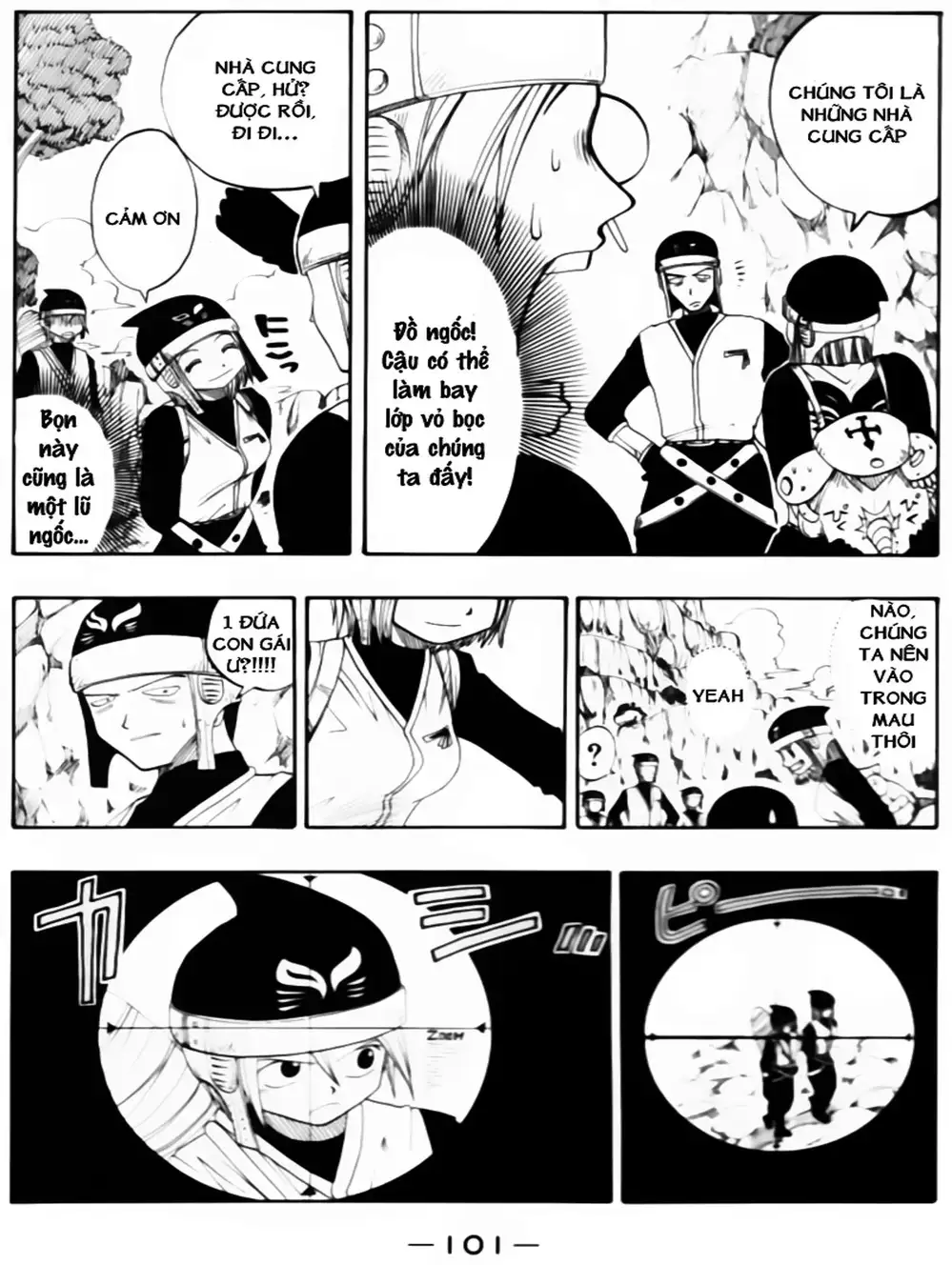 Truyện Tranh Thánh Thạch Rave - Rave Master trang 8