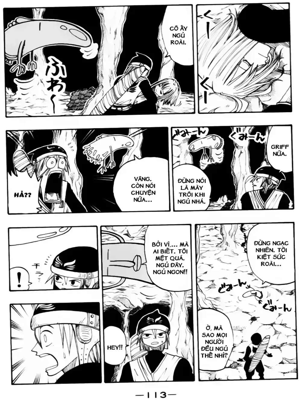 Truyện Tranh Thánh Thạch Rave - Rave Master trang 8