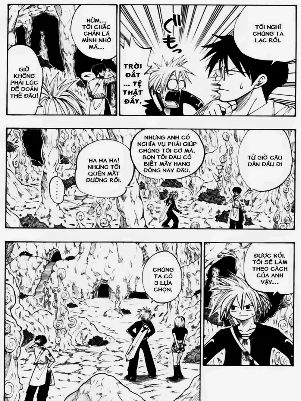 Truyện Tranh Thánh Thạch Rave - Rave Master trang 8