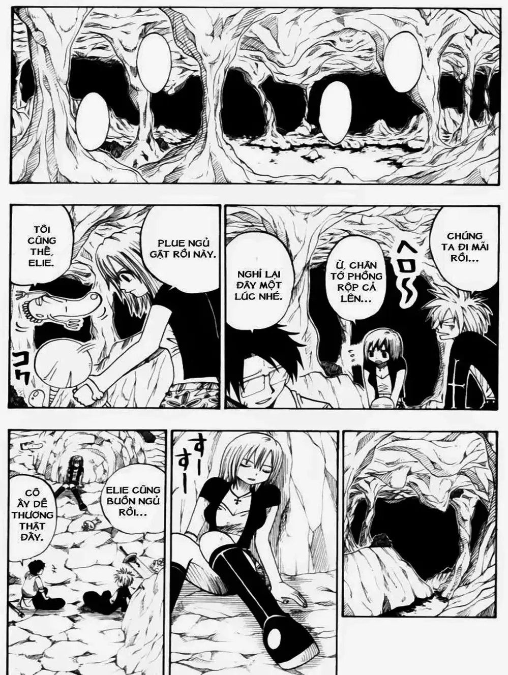 Truyện Tranh Thánh Thạch Rave - Rave Master trang 8