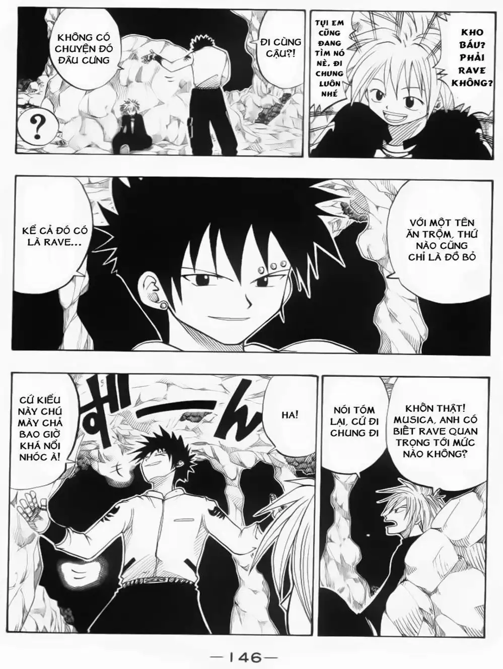 Truyện Tranh Thánh Thạch Rave - Rave Master trang 8