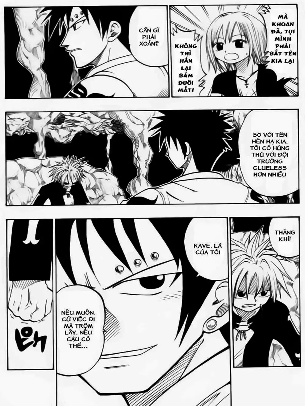 Truyện Tranh Thánh Thạch Rave - Rave Master trang 8