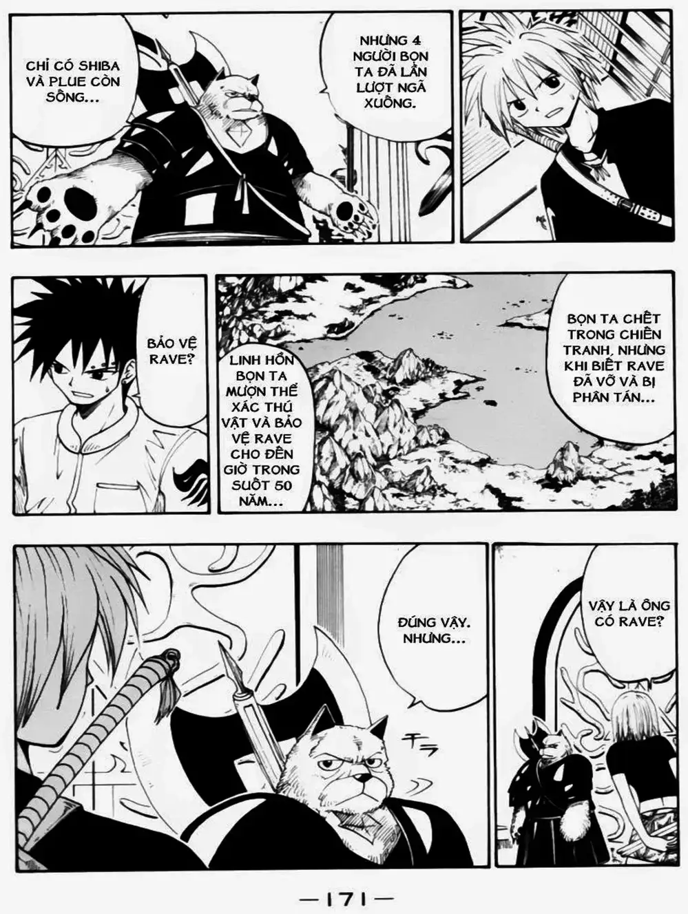 Truyện Tranh Thánh Thạch Rave - Rave Master trang 8