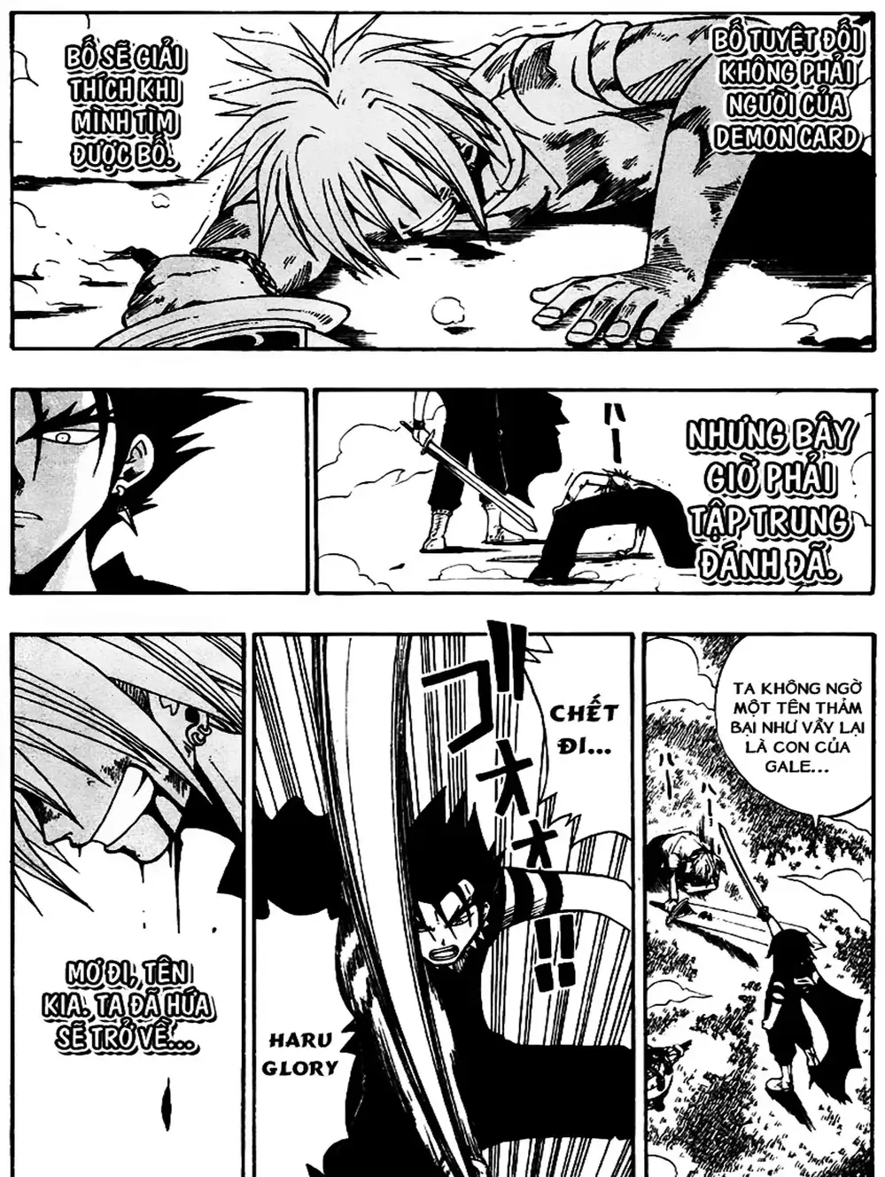 Truyện Tranh Thánh Thạch Rave - Rave Master trang 8