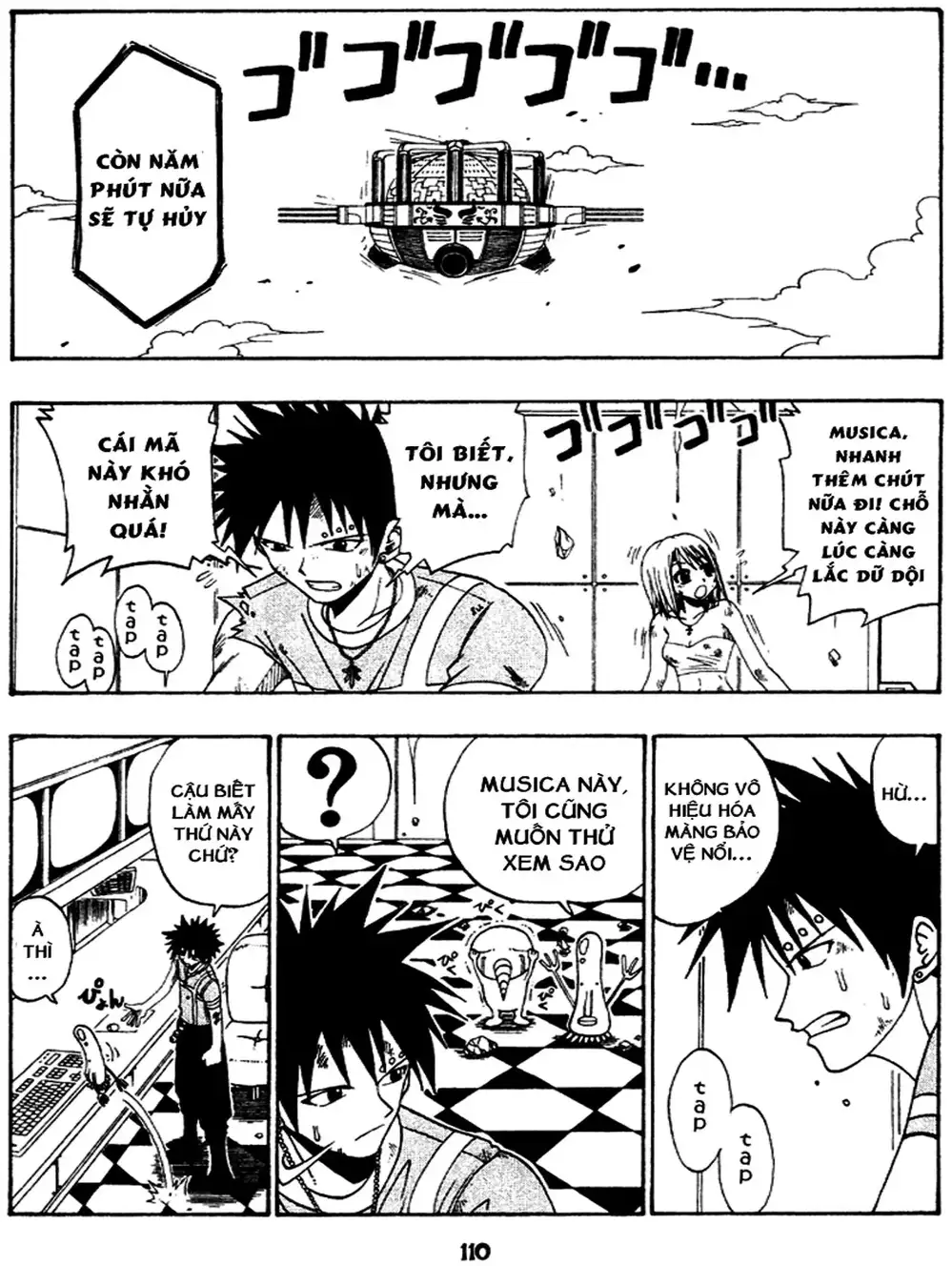 Truyện Tranh Thánh Thạch Rave - Rave Master trang 8