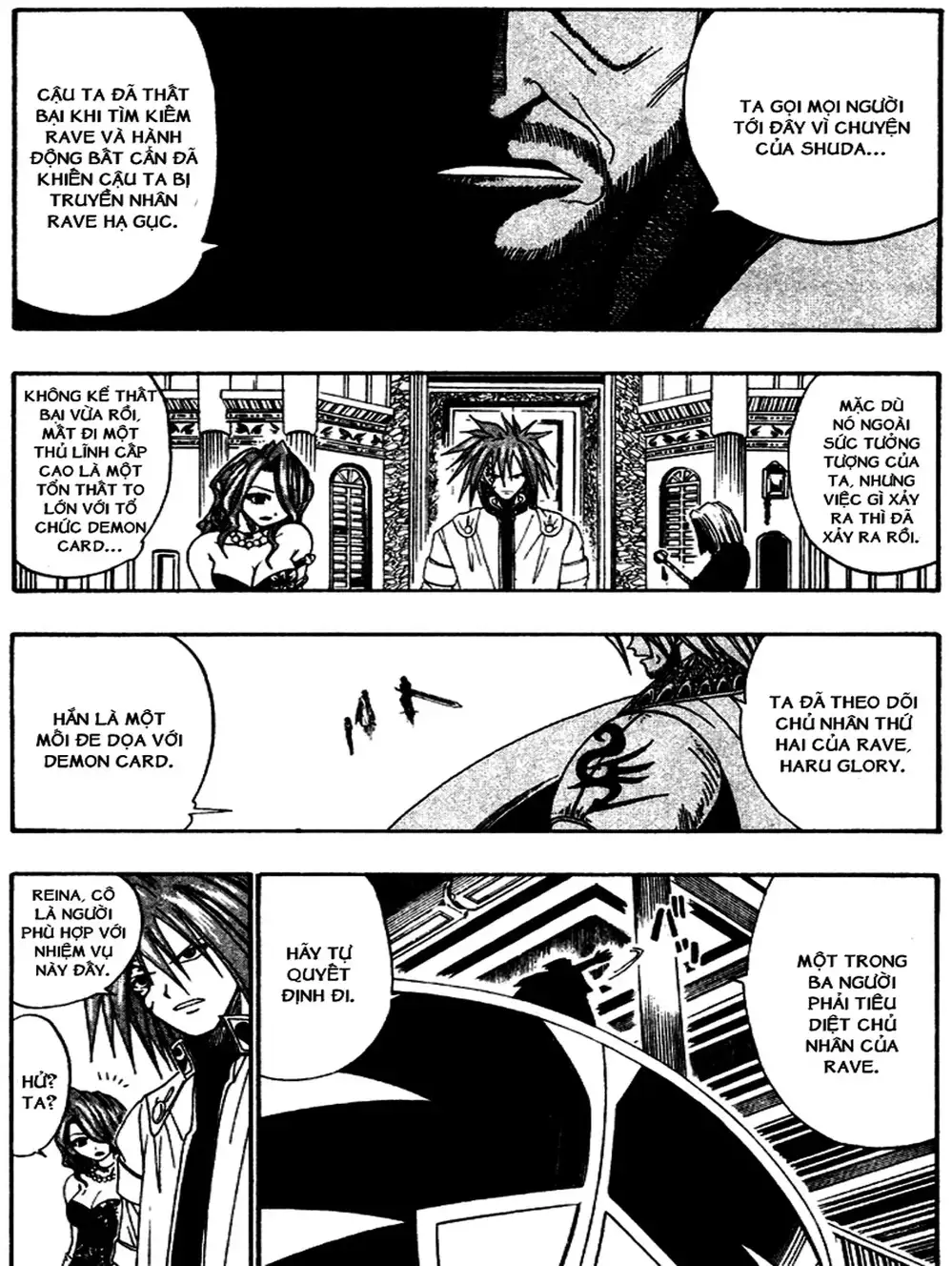 Truyện Tranh Thánh Thạch Rave - Rave Master trang 8