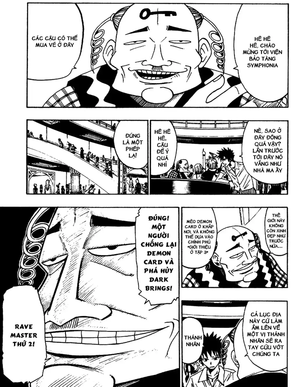 Truyện Tranh Thánh Thạch Rave - Rave Master trang 8