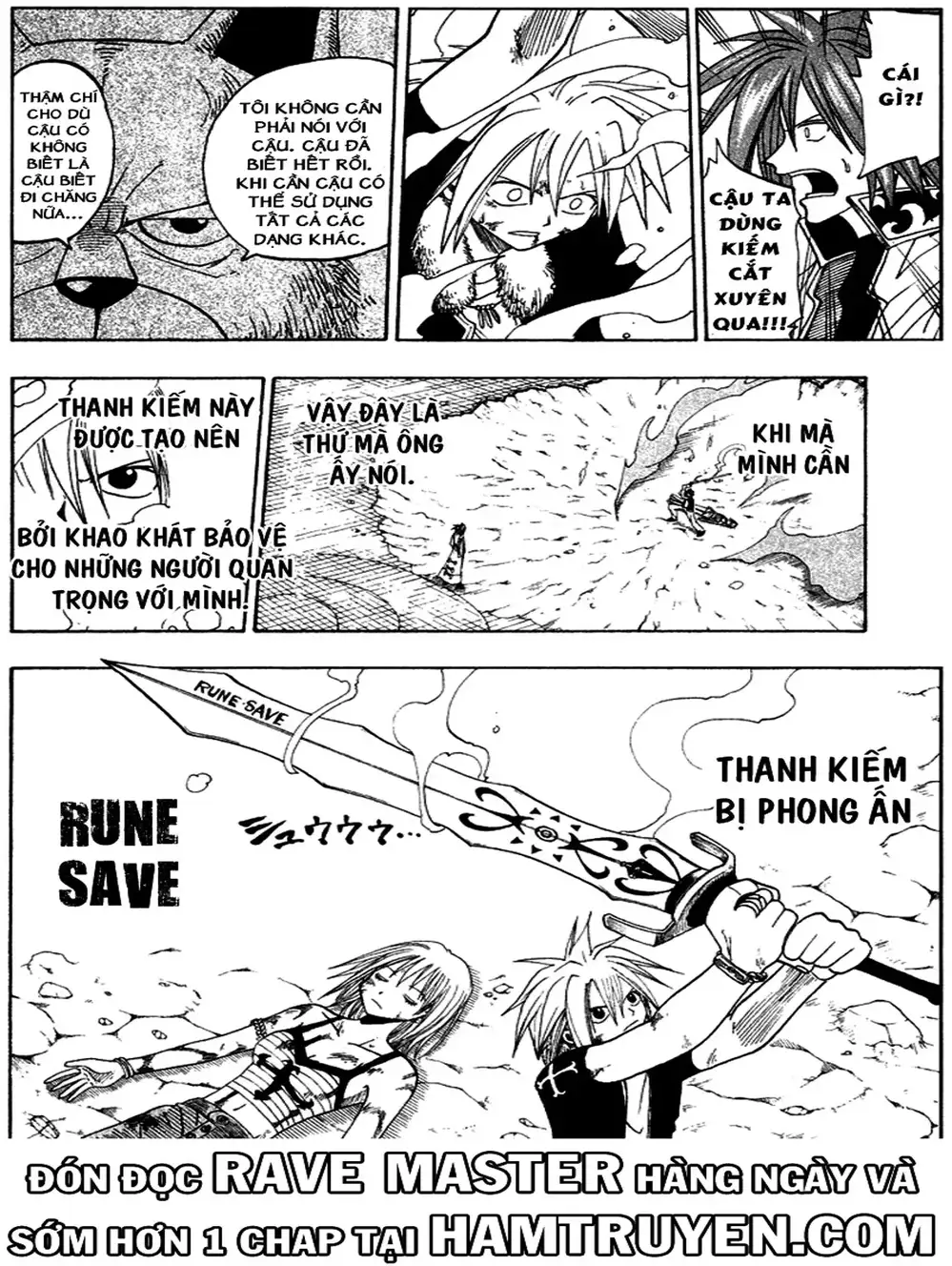 Truyện Tranh Thánh Thạch Rave - Rave Master trang 8