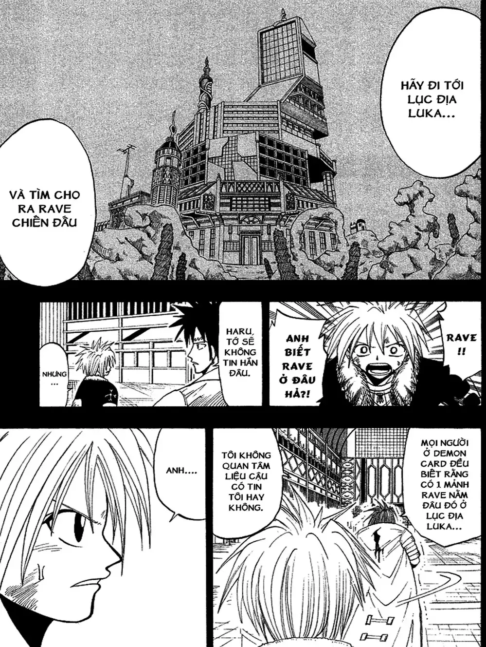 Truyện Tranh Thánh Thạch Rave - Rave Master trang 8