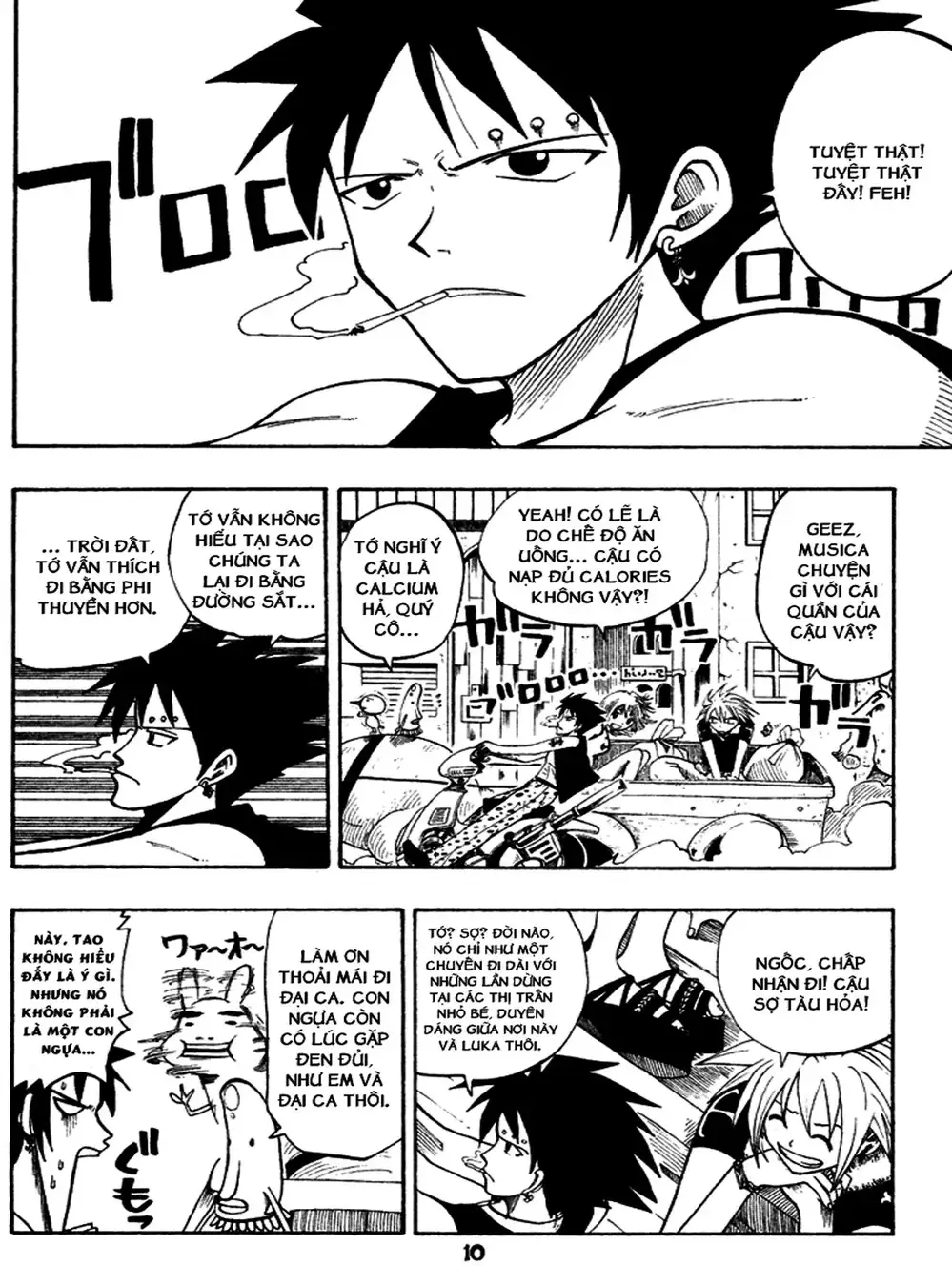 Truyện Tranh Thánh Thạch Rave - Rave Master trang 8