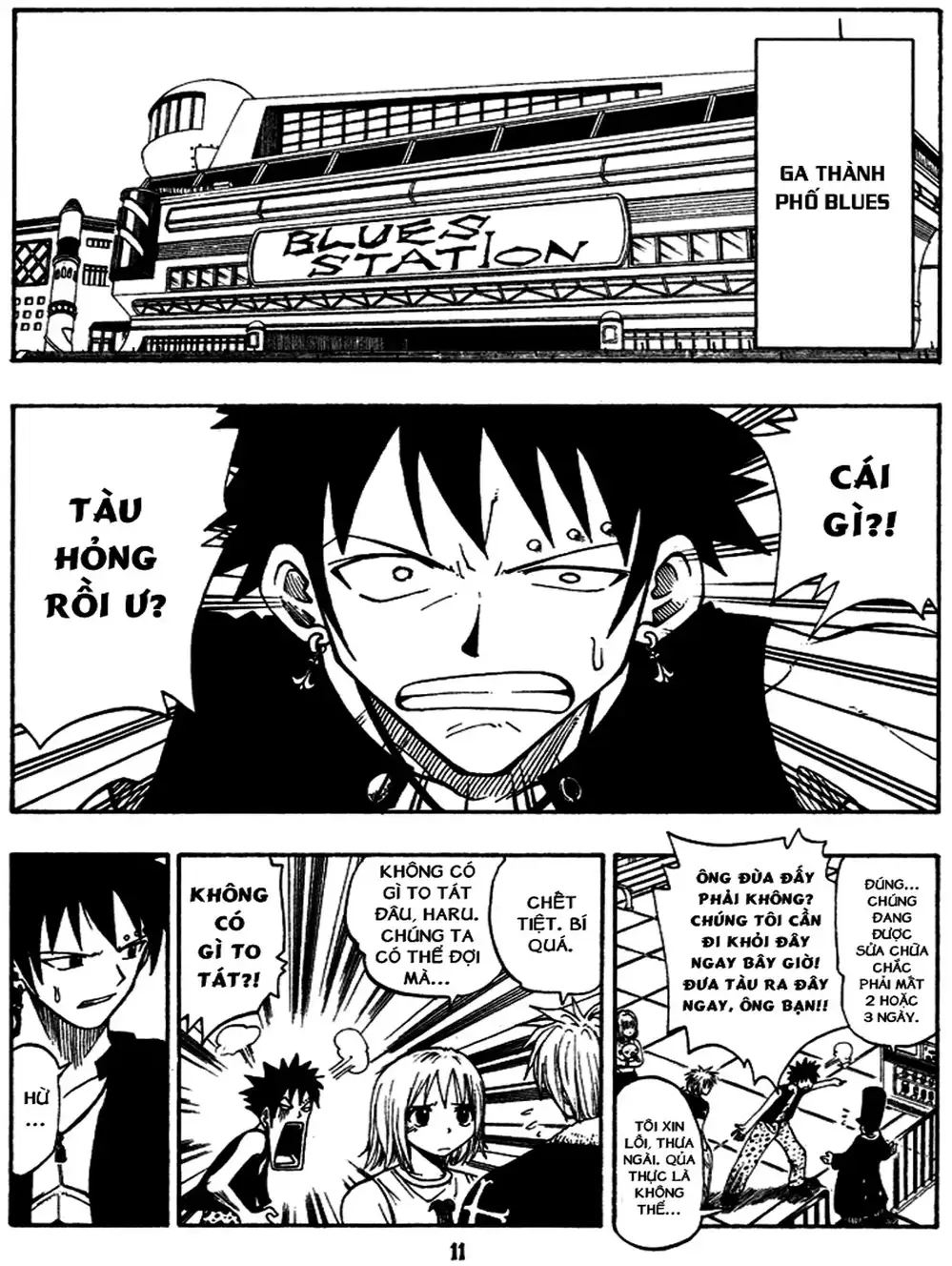 Truyện Tranh Thánh Thạch Rave - Rave Master trang 8