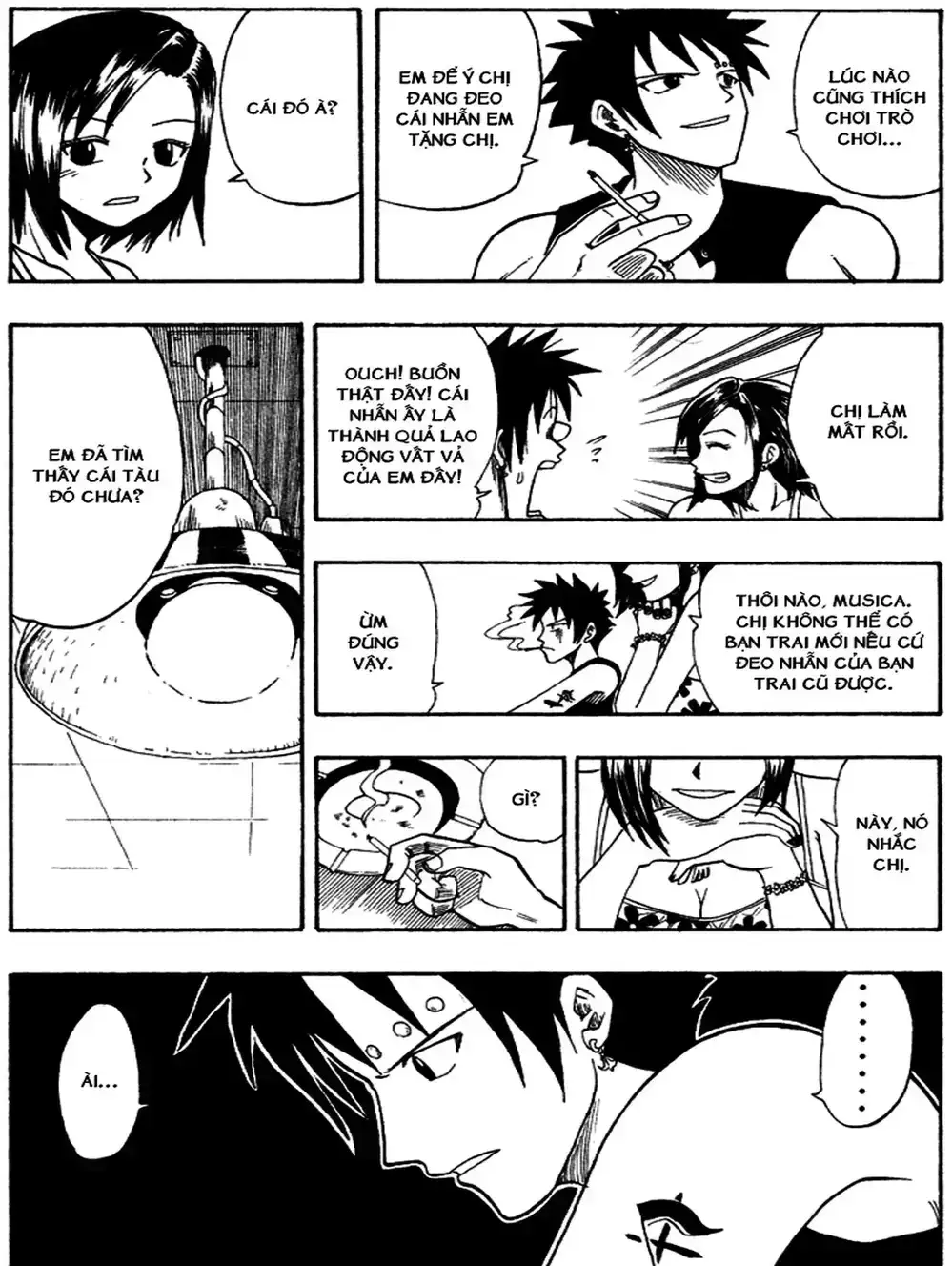 Truyện Tranh Thánh Thạch Rave - Rave Master trang 8