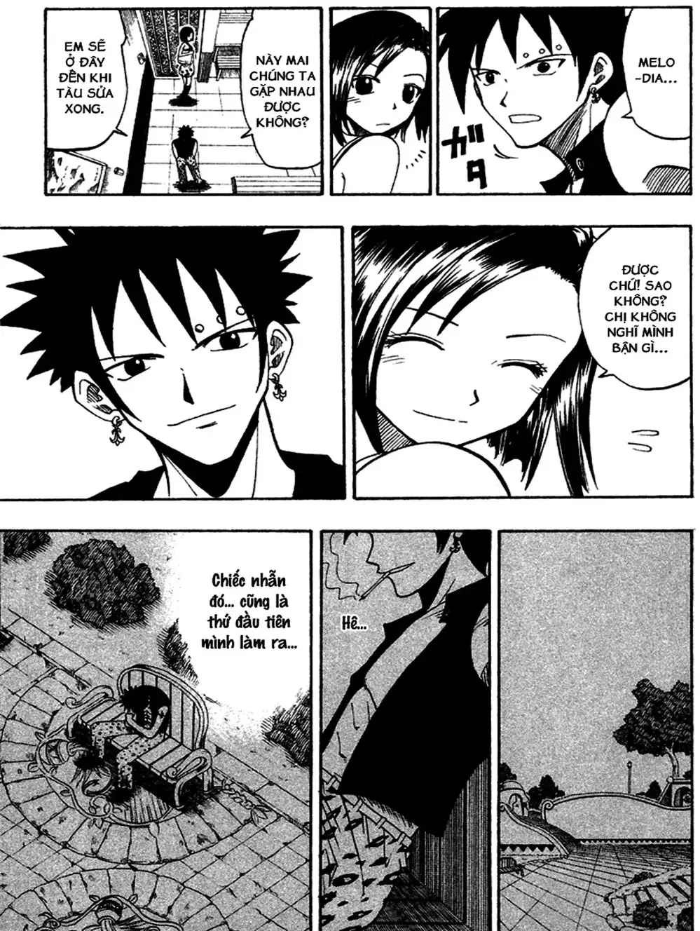 Truyện Tranh Thánh Thạch Rave - Rave Master trang 8