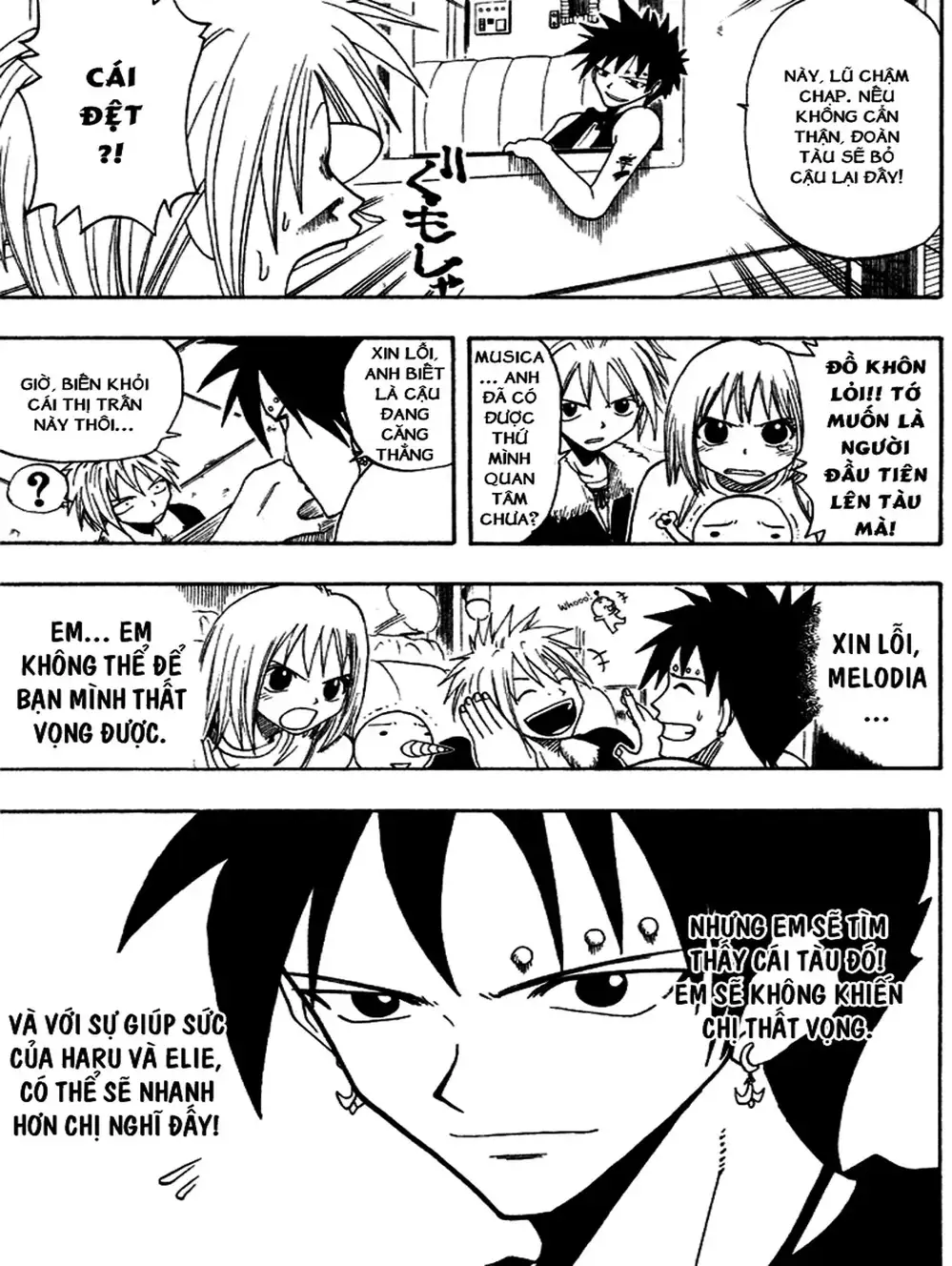 Truyện Tranh Thánh Thạch Rave - Rave Master trang 8