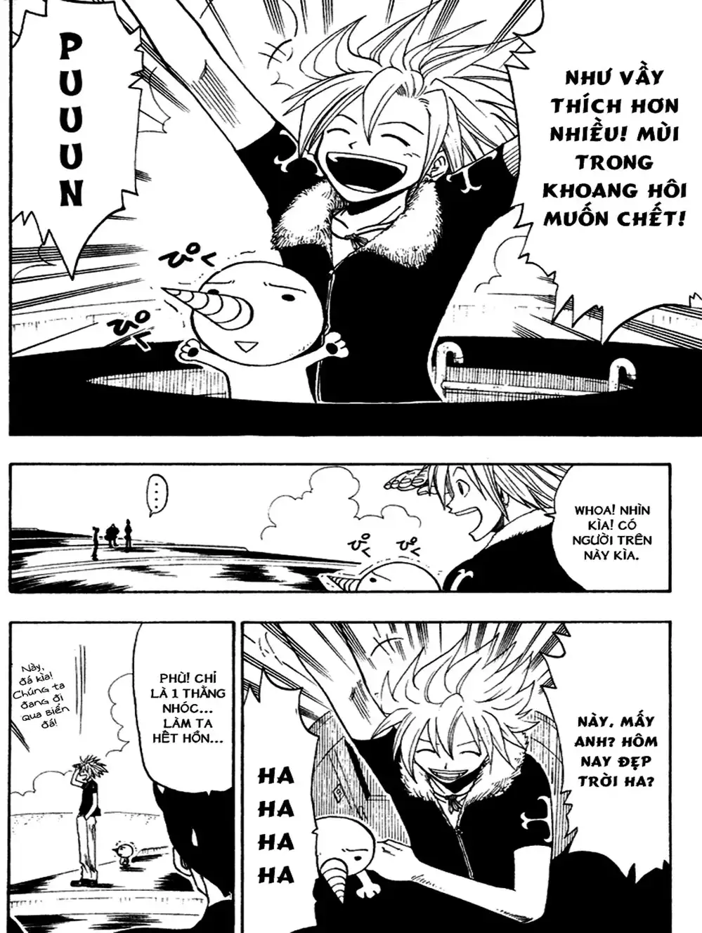 Truyện Tranh Thánh Thạch Rave - Rave Master trang 8