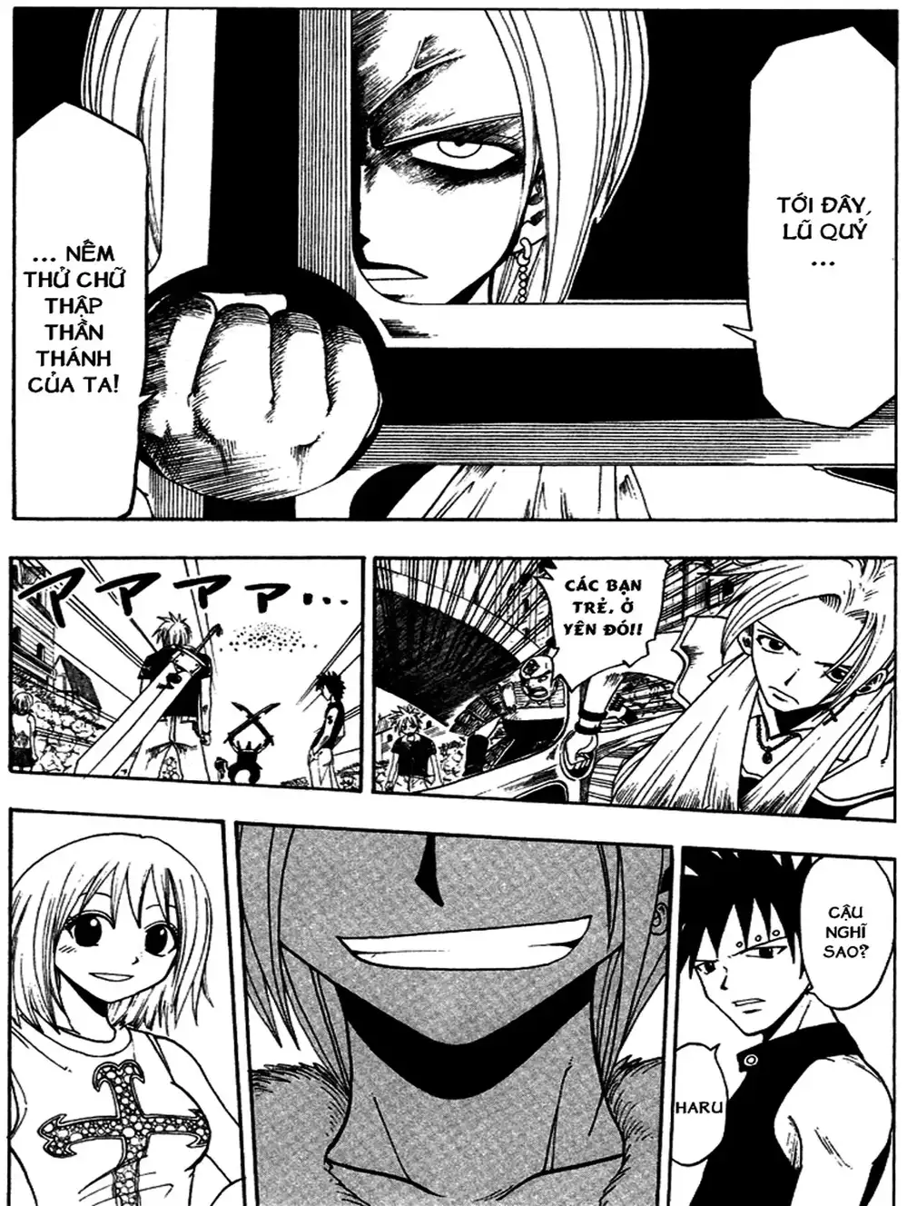 Truyện Tranh Thánh Thạch Rave - Rave Master trang 8