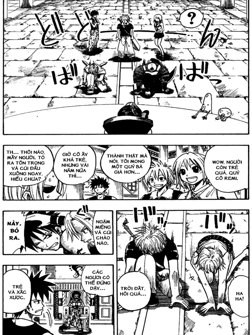 Truyện Tranh Thánh Thạch Rave - Rave Master trang 8