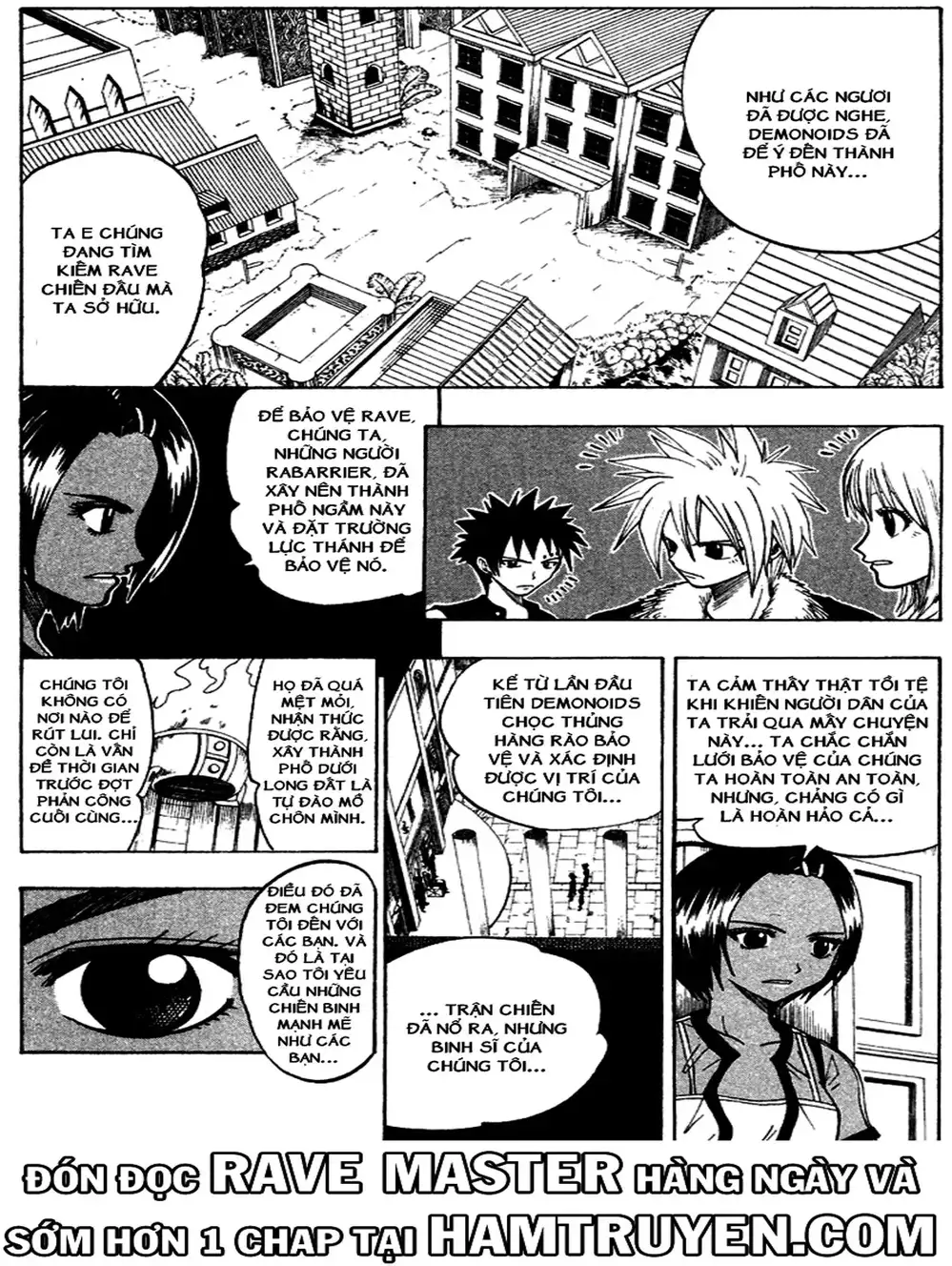 Truyện Tranh Thánh Thạch Rave - Rave Master trang 8