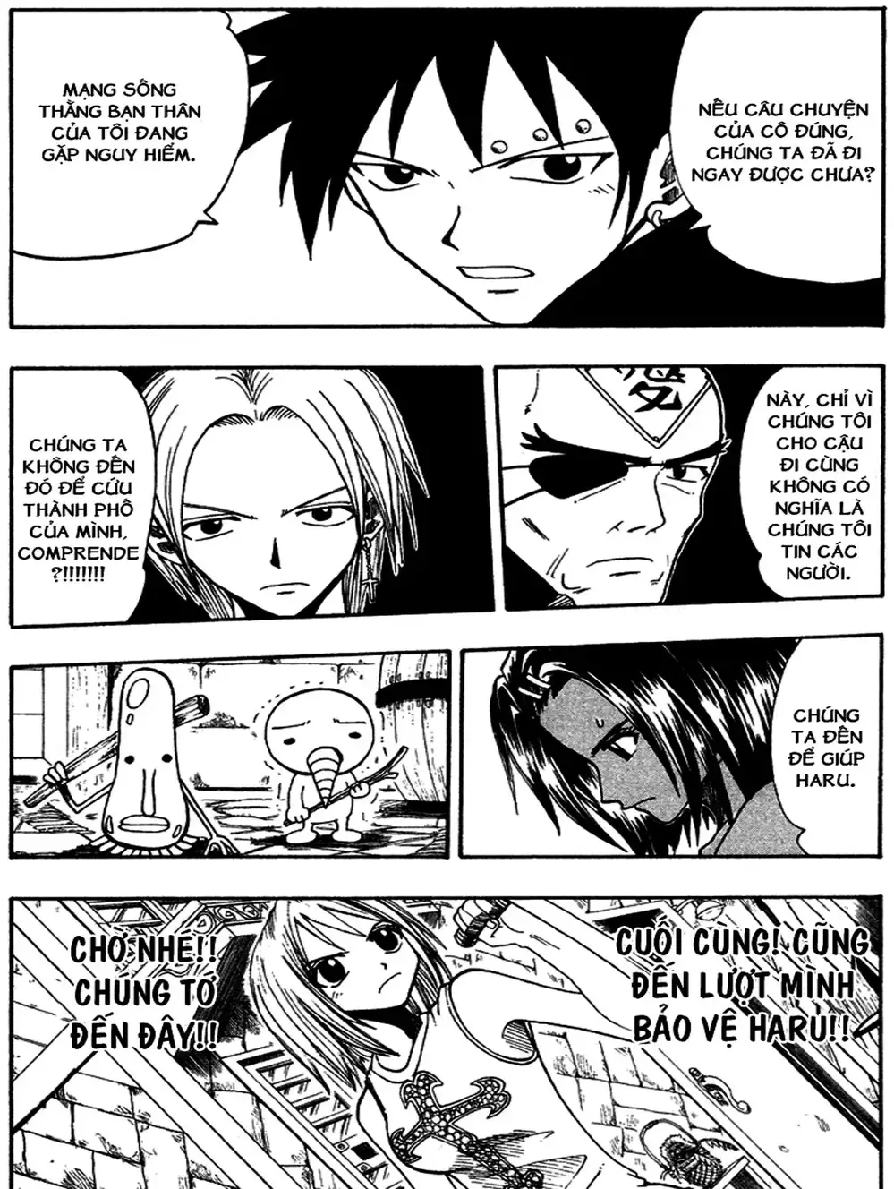 Truyện Tranh Thánh Thạch Rave - Rave Master trang 8