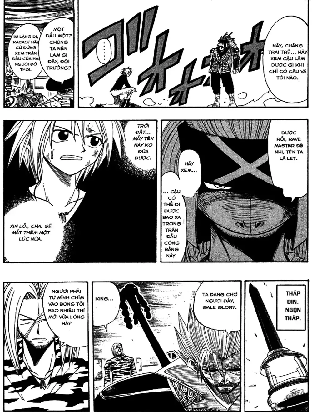 Truyện Tranh Thánh Thạch Rave - Rave Master trang 8