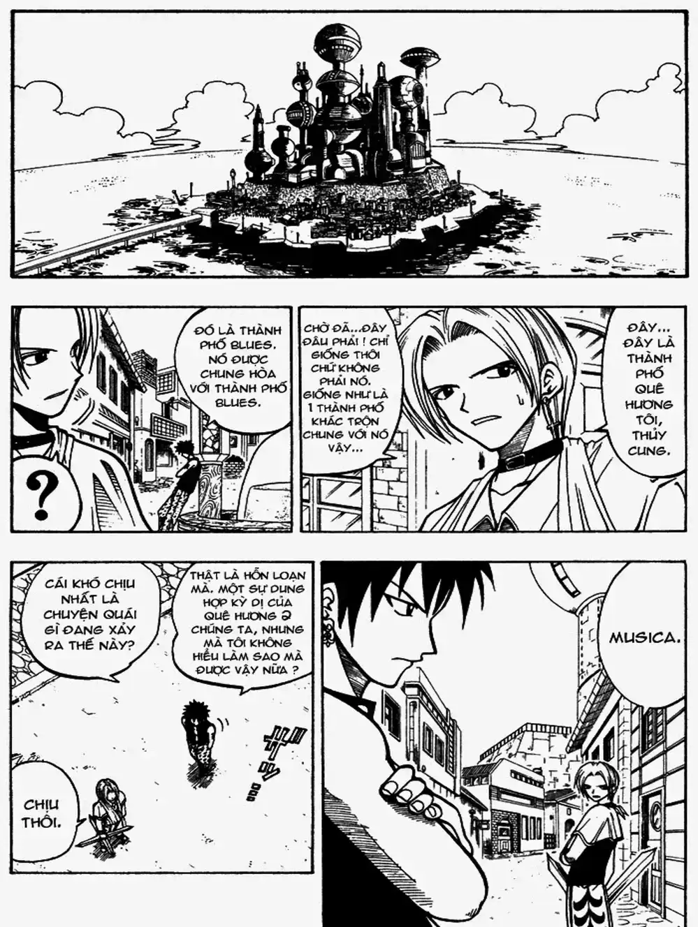 Truyện Tranh Thánh Thạch Rave - Rave Master trang 8