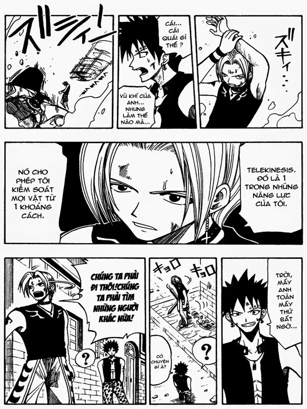 Truyện Tranh Thánh Thạch Rave - Rave Master trang 8