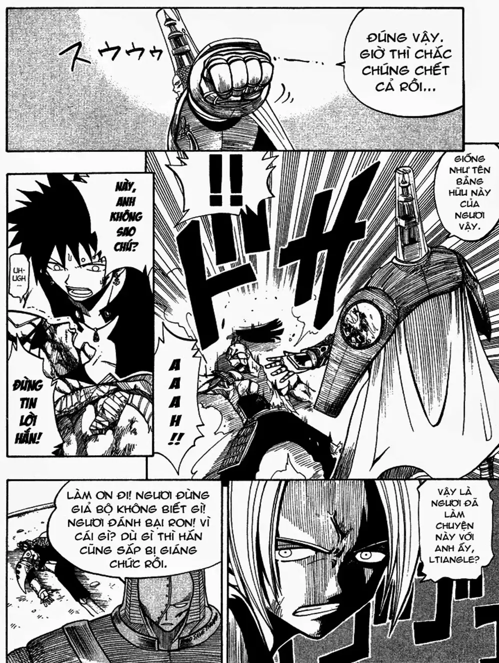 Truyện Tranh Thánh Thạch Rave - Rave Master trang 8