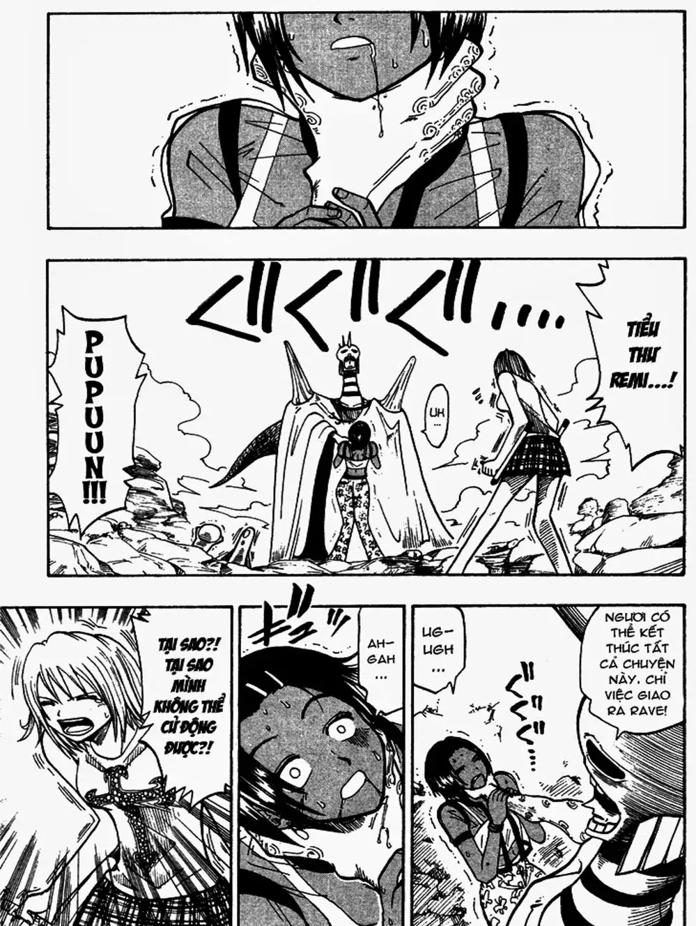 Truyện Tranh Thánh Thạch Rave - Rave Master trang 8