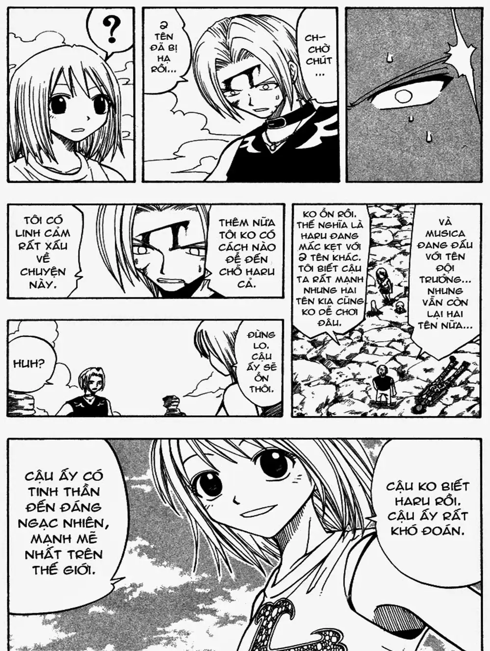 Truyện Tranh Thánh Thạch Rave - Rave Master trang 8