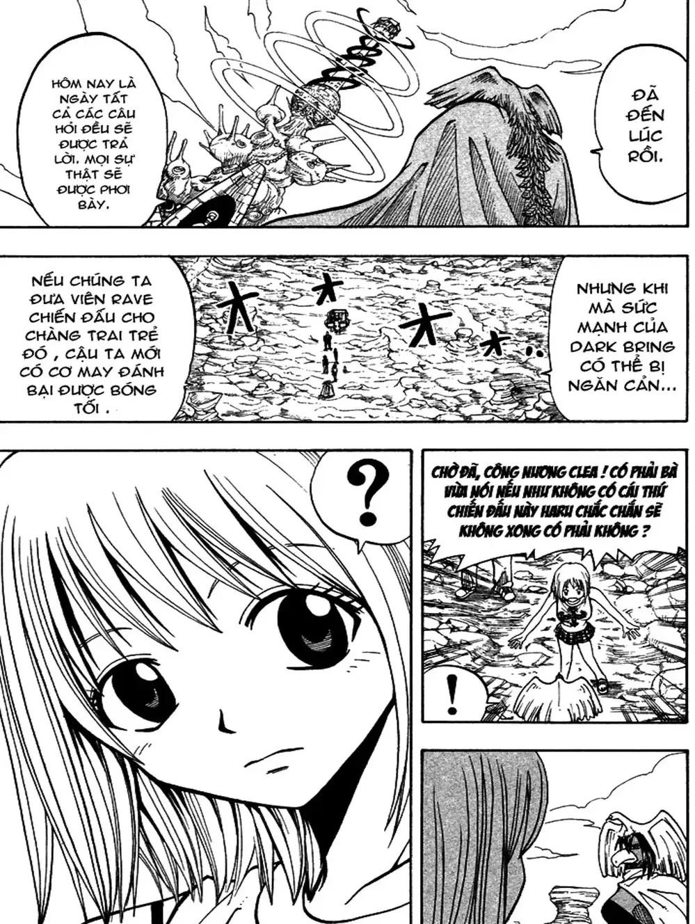 Truyện Tranh Thánh Thạch Rave - Rave Master trang 8