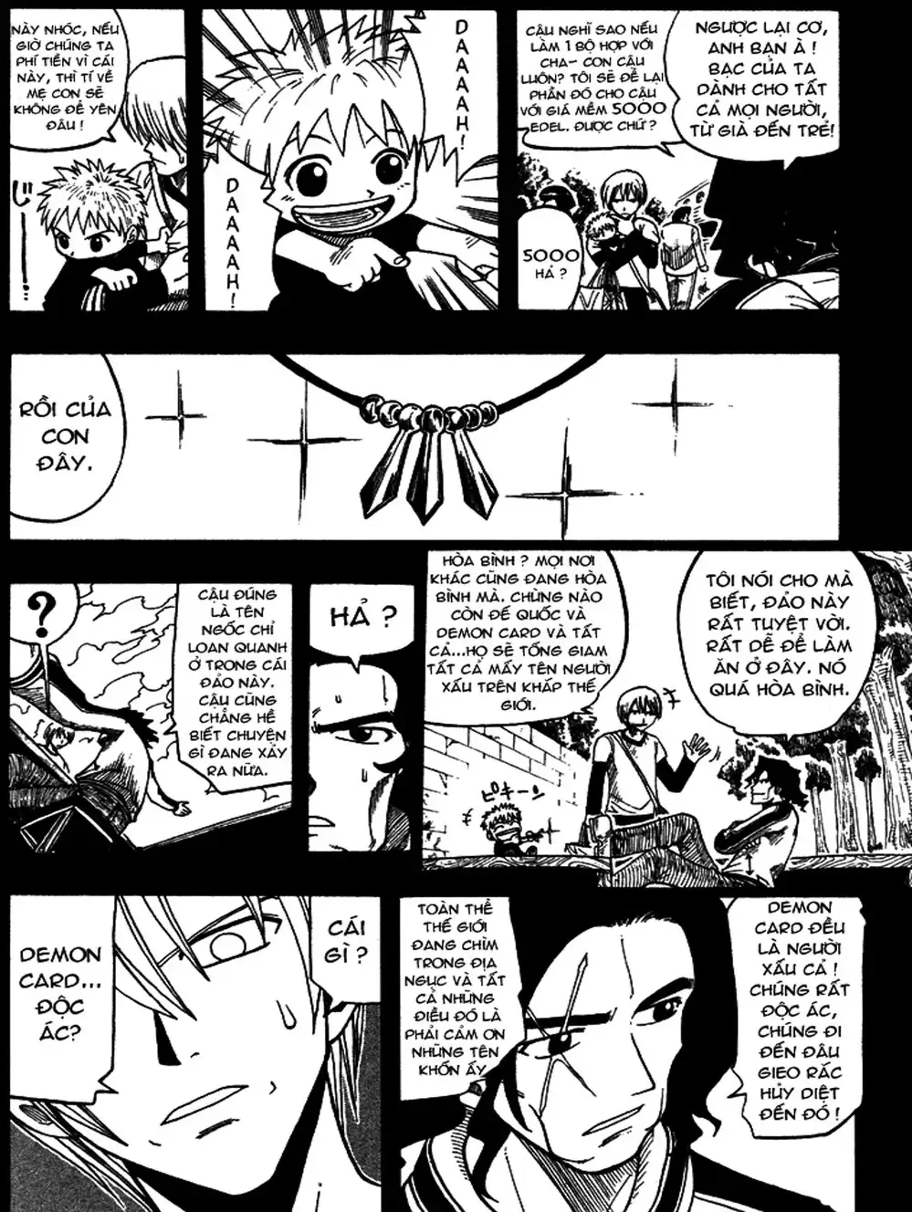 Truyện Tranh Thánh Thạch Rave - Rave Master trang 8