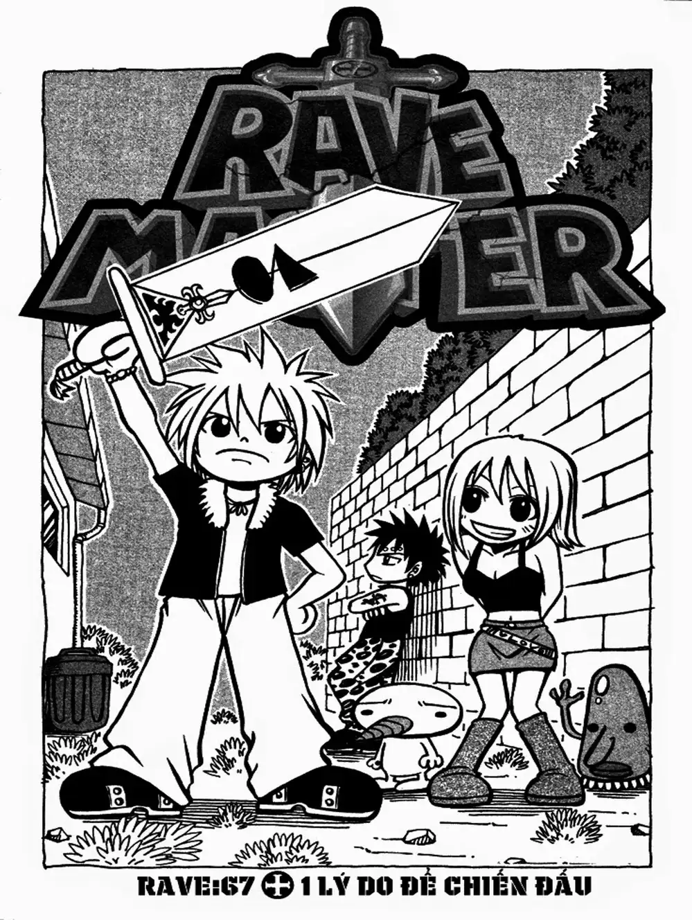 Truyện Tranh Thánh Thạch Rave - Rave Master trang 8