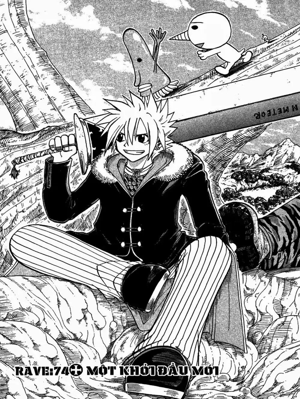 Truyện Tranh Thánh Thạch Rave - Rave Master trang 8