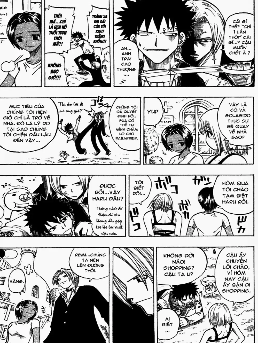 Truyện Tranh Thánh Thạch Rave - Rave Master trang 8