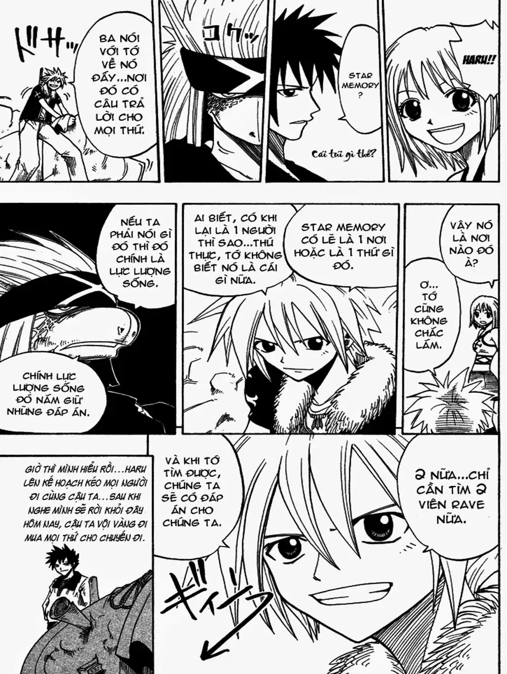 Truyện Tranh Thánh Thạch Rave - Rave Master trang 8