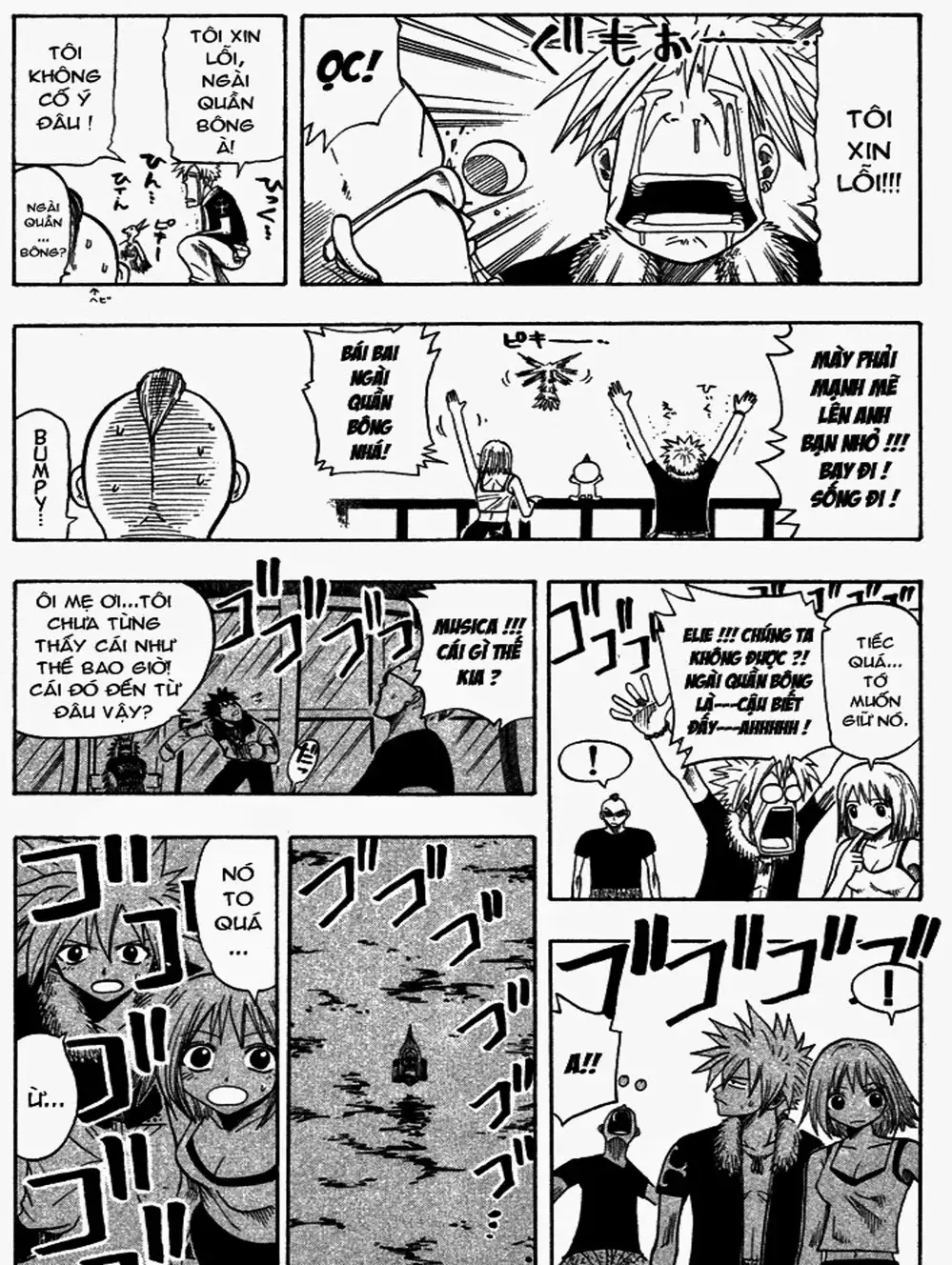 Truyện Tranh Thánh Thạch Rave - Rave Master trang 8