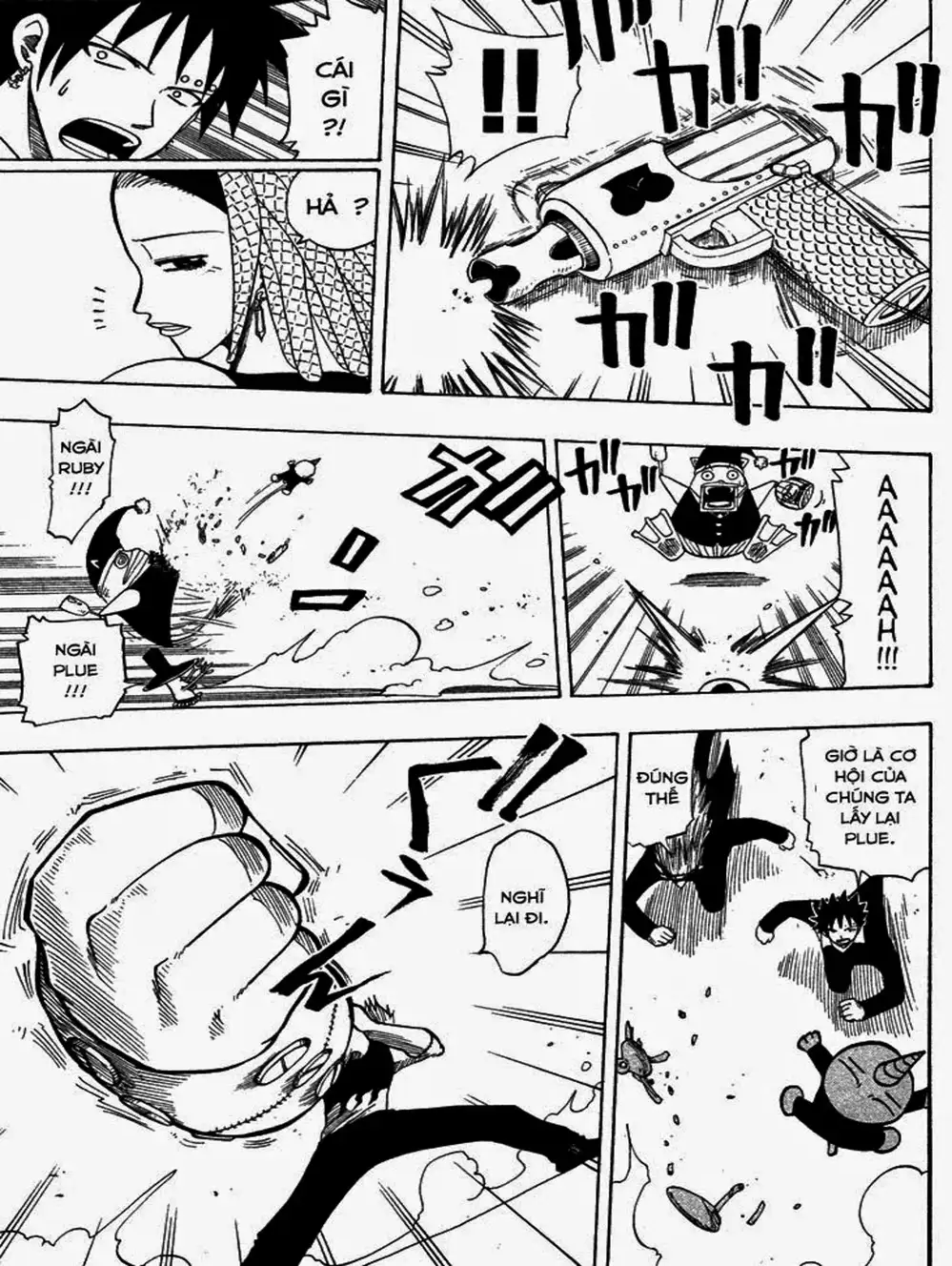 Truyện Tranh Thánh Thạch Rave - Rave Master trang 8