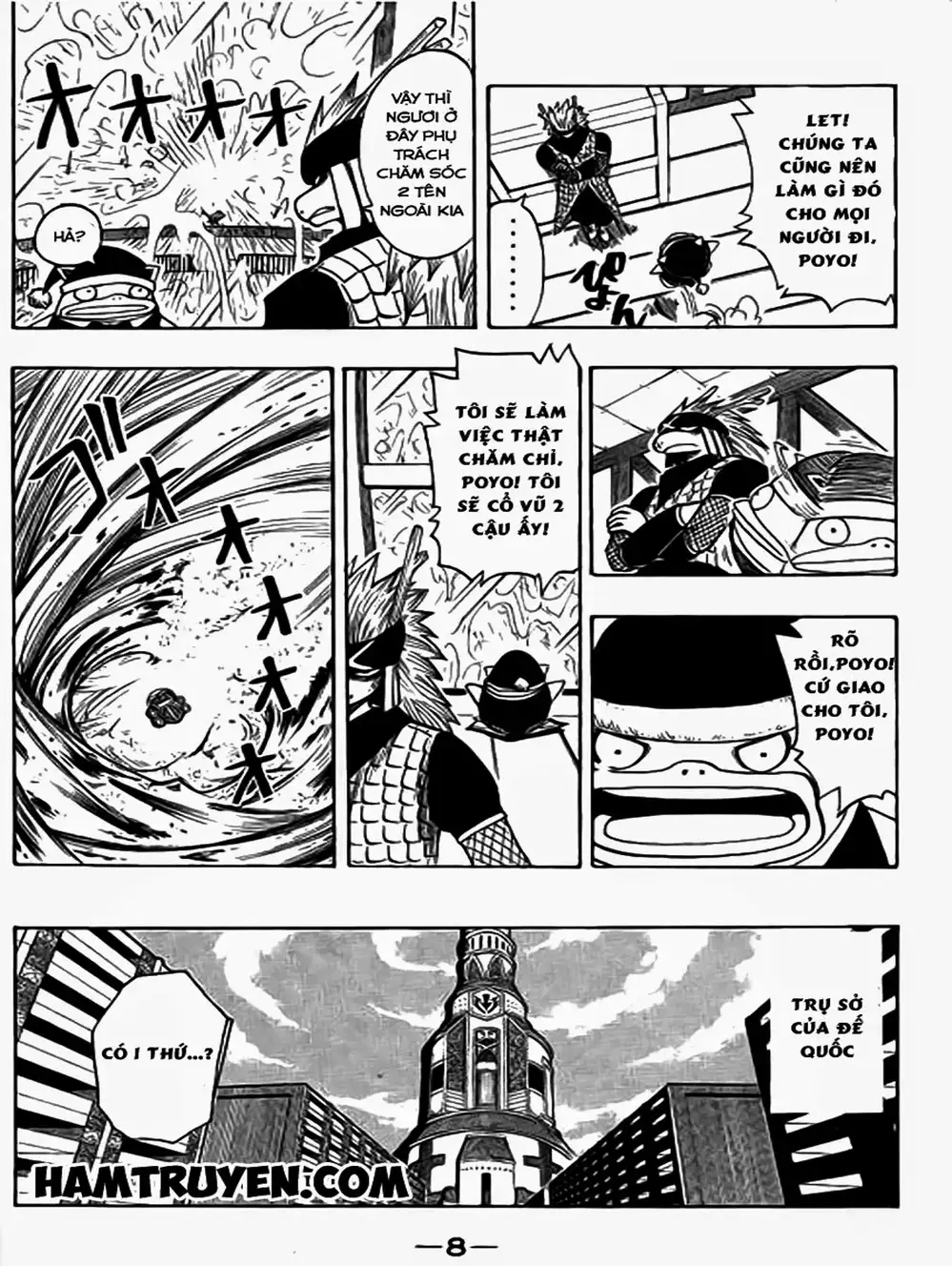 Truyện Tranh Thánh Thạch Rave - Rave Master trang 8