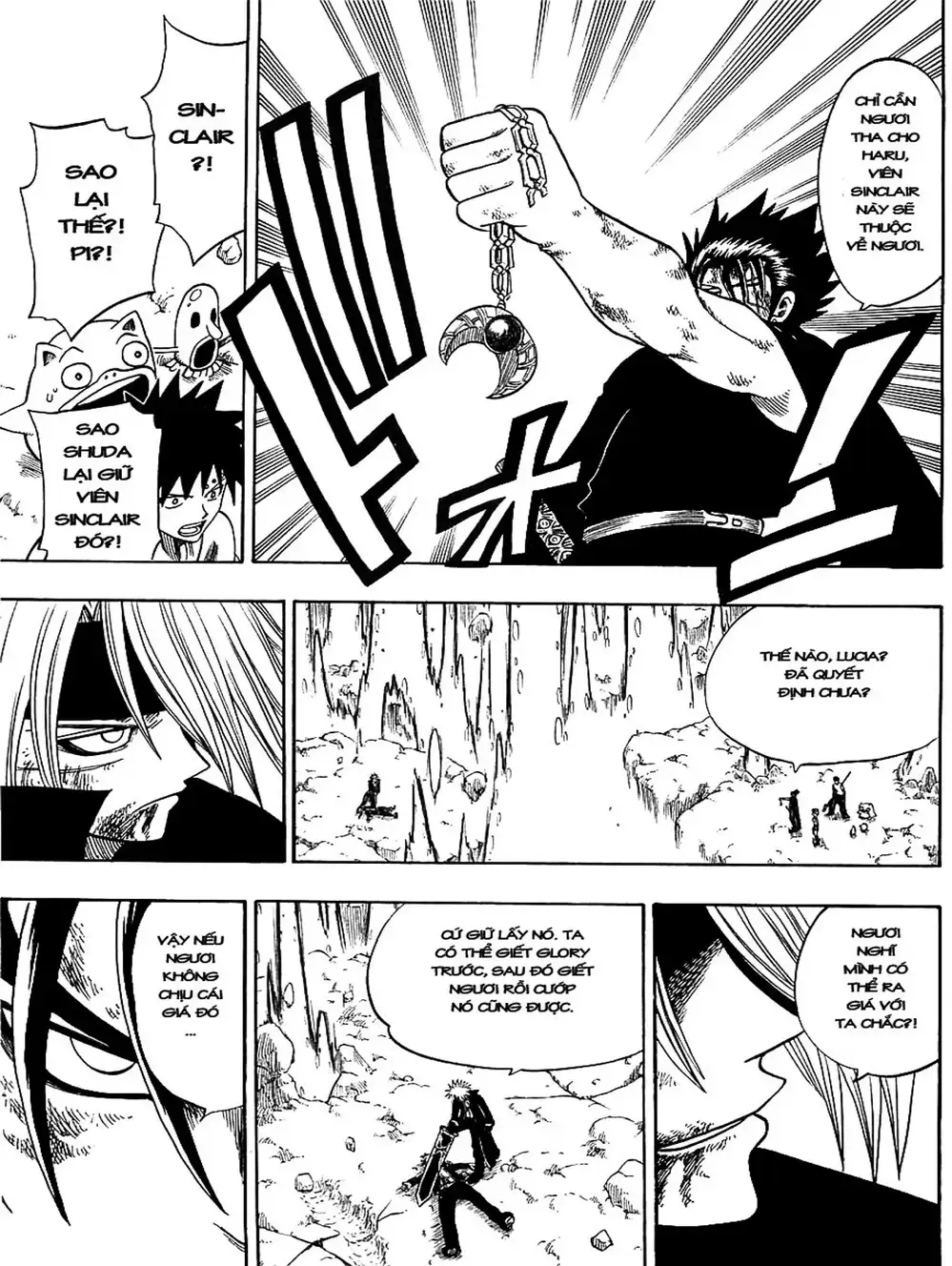 Truyện Tranh Thánh Thạch Rave - Rave Master trang 8