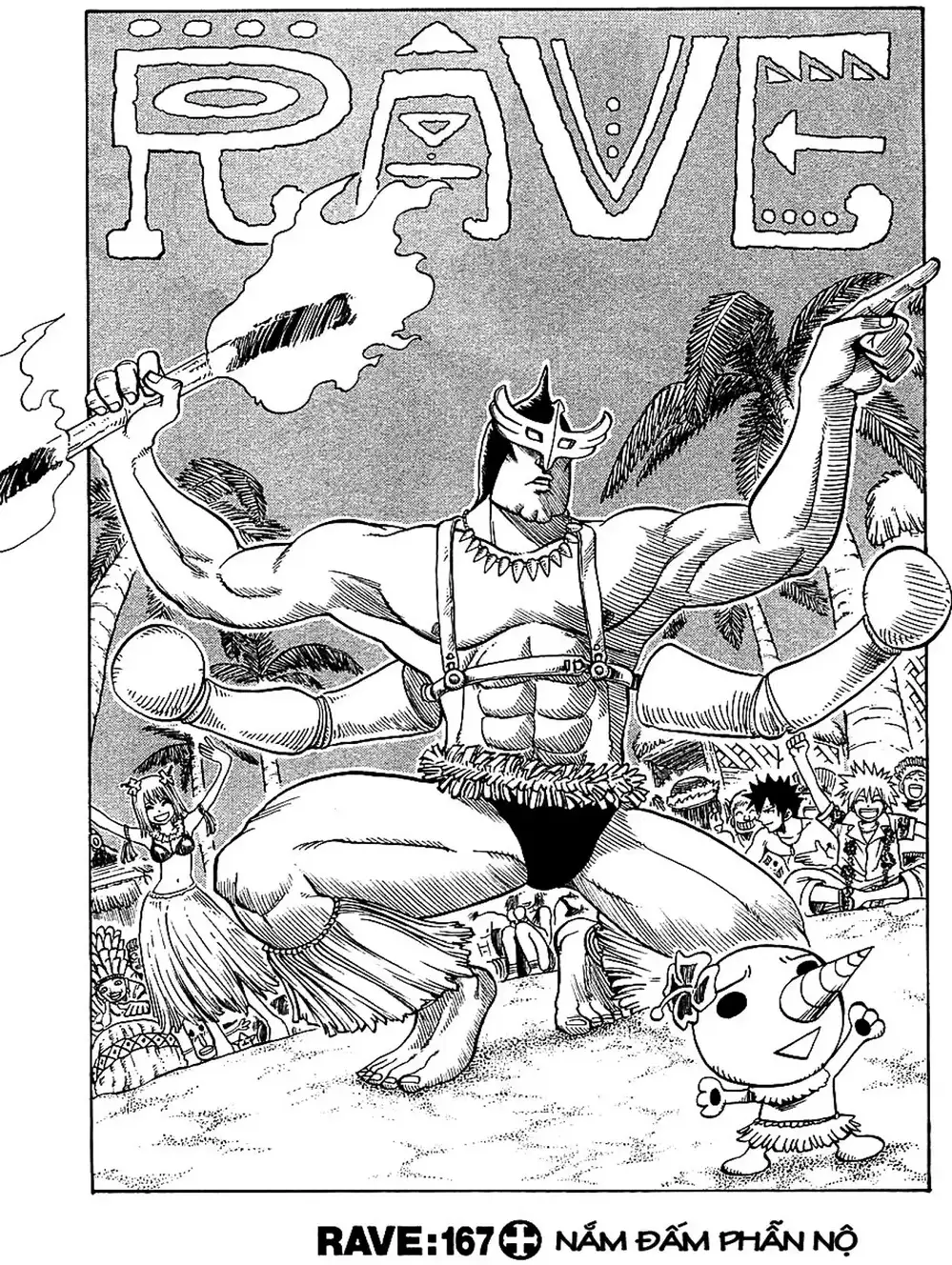 Truyện Tranh Thánh Thạch Rave - Rave Master trang 8