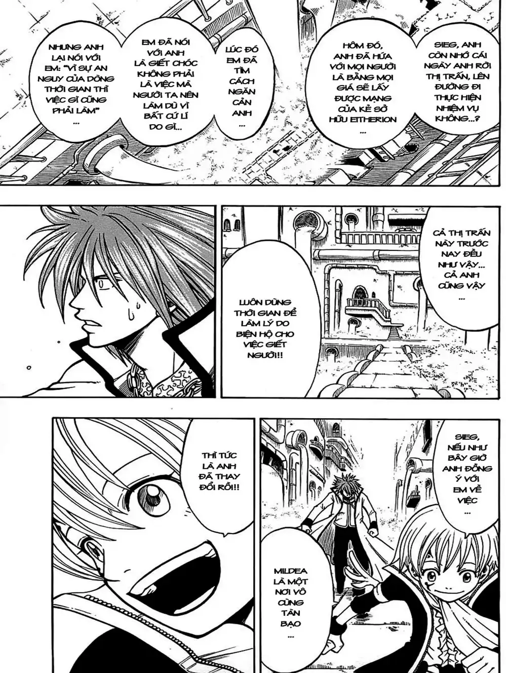 Truyện Tranh Thánh Thạch Rave - Rave Master trang 8