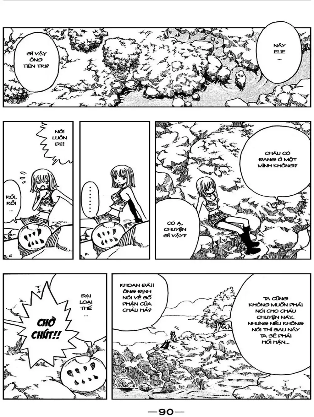 Truyện Tranh Thánh Thạch Rave - Rave Master trang 8