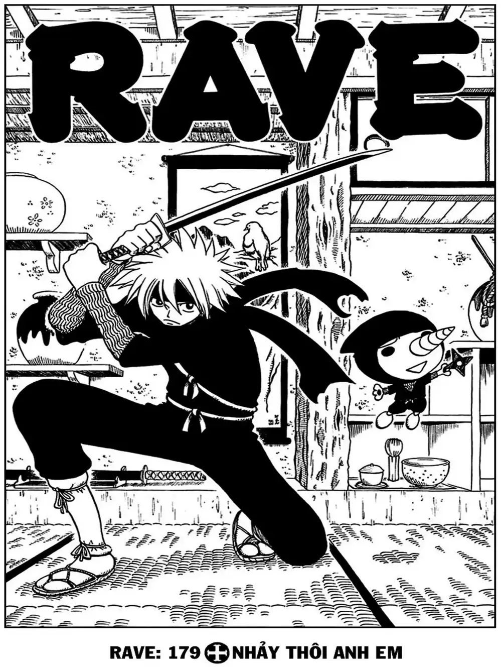Truyện Tranh Thánh Thạch Rave - Rave Master trang 8