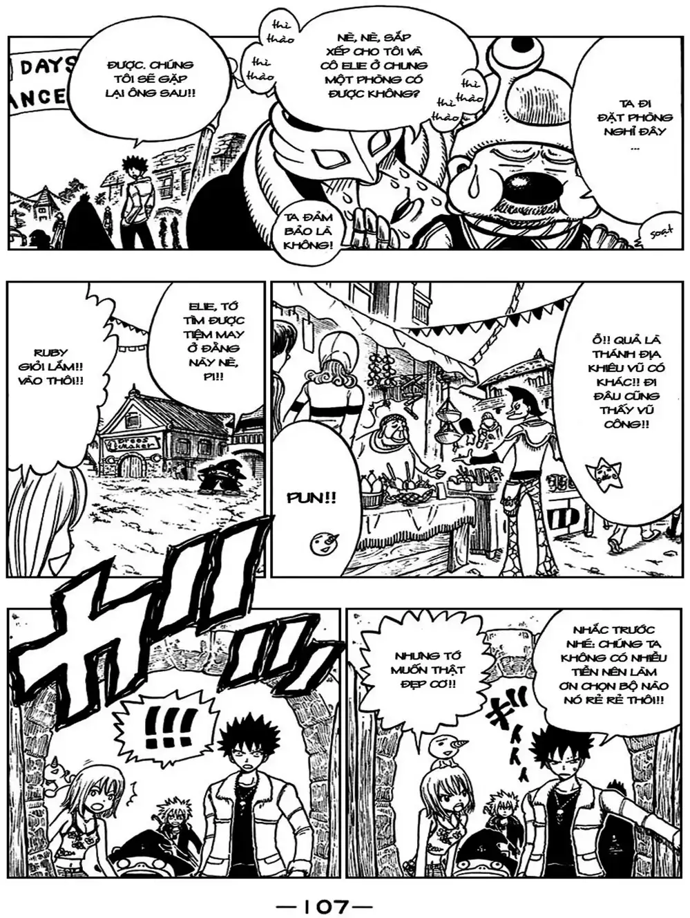 Truyện Tranh Thánh Thạch Rave - Rave Master trang 8